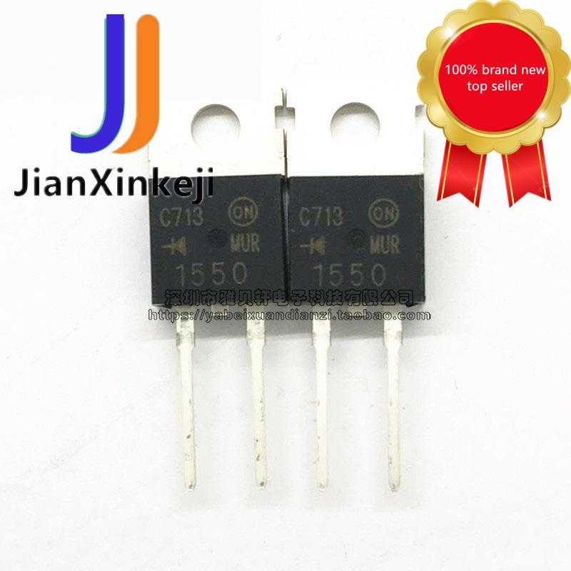 10pcs100% orginal new MUR1550 U1550G 15A 500V   ̿ 2 Ʈ ƮƮ ÷ TO-220  